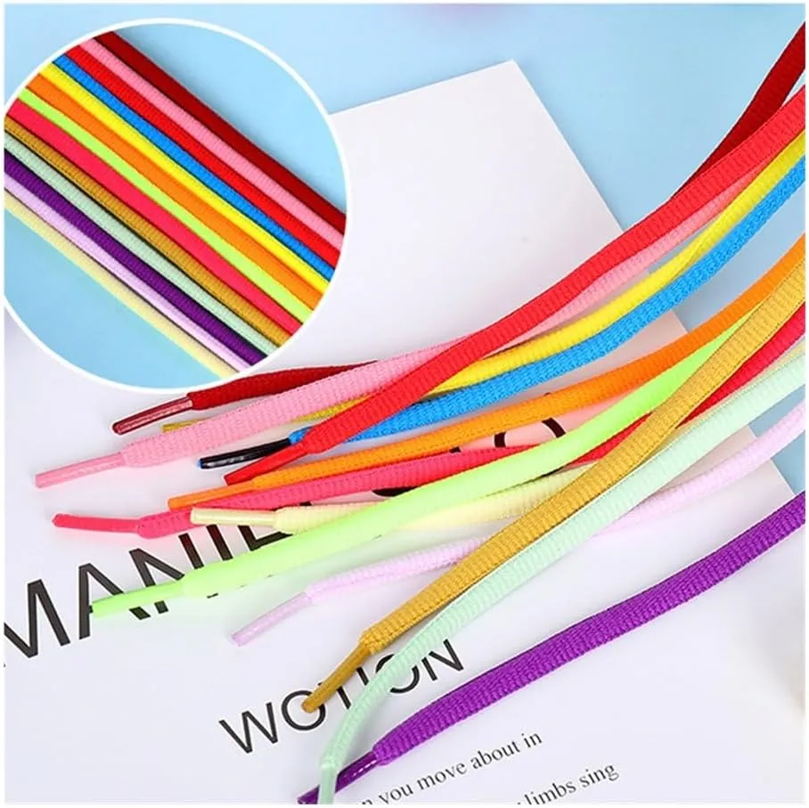 3Pairs Semi-circular Shoelace Sneakers Canvas Shoes Basketball Shoes Black And White Color Shoelaces.