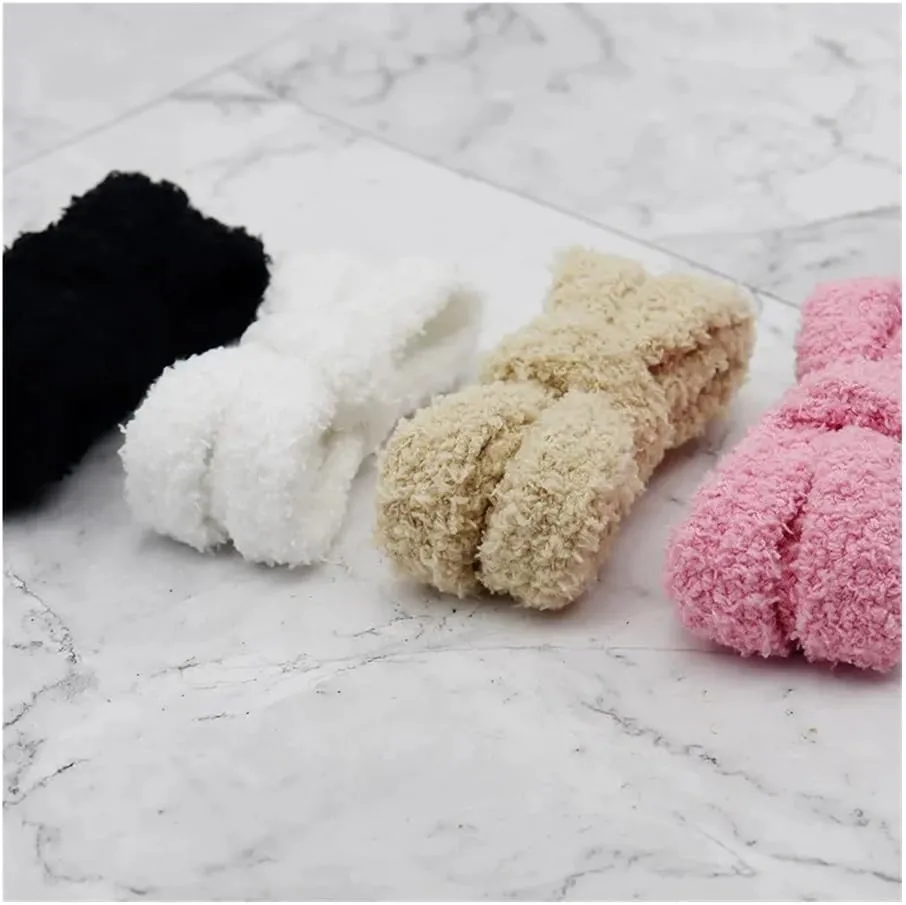 5Pairs Soft 15mm Big Fat Fluffy Fuzzy Laces Wide Flat Plush Towel Shoelaces Design Perfect For Women Casual Sneakers Match