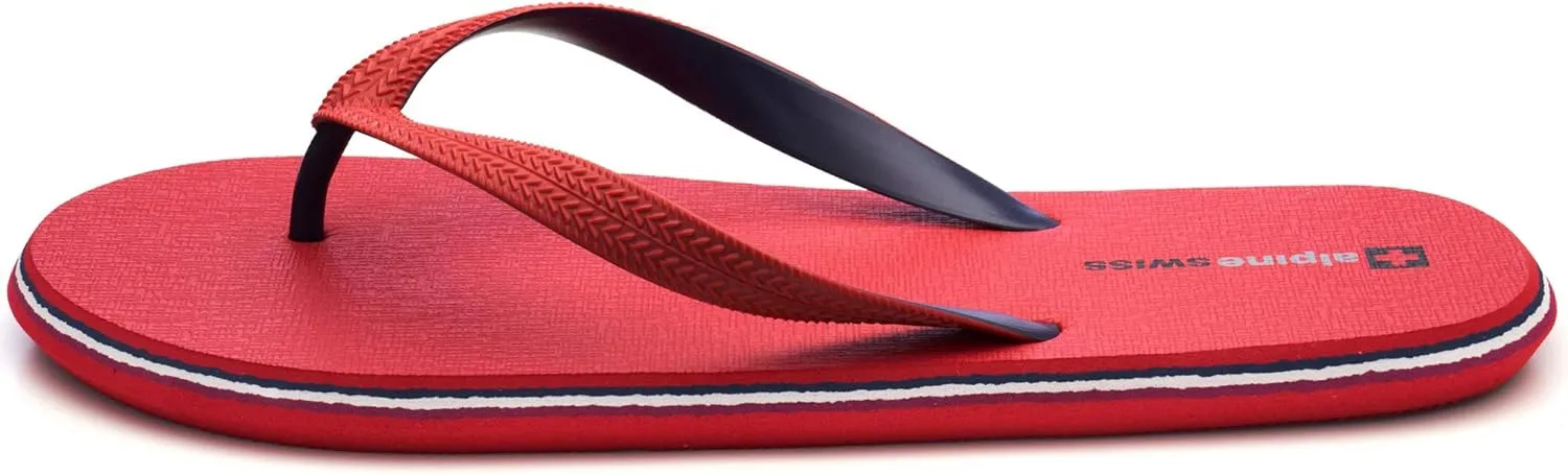 Alpine Swiss Men’s Flip Flops Lightweight EVA Sandals
