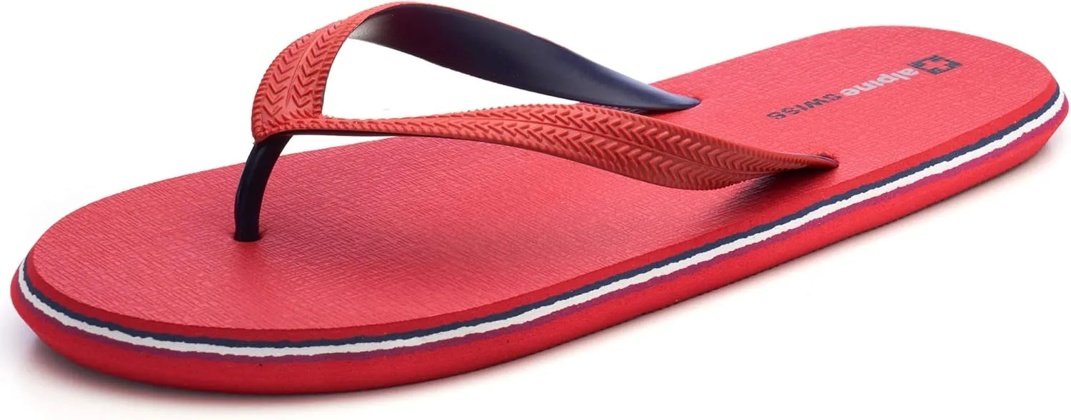 Alpine Swiss Men’s Flip Flops Lightweight EVA Sandals