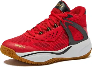 AND1 Girls & Boys Basketball Shoes, Boys High Top Sneakers, Size Little Kid 1 to Big Kid 7 - Cool Basketball Shoes for Kids and Youth