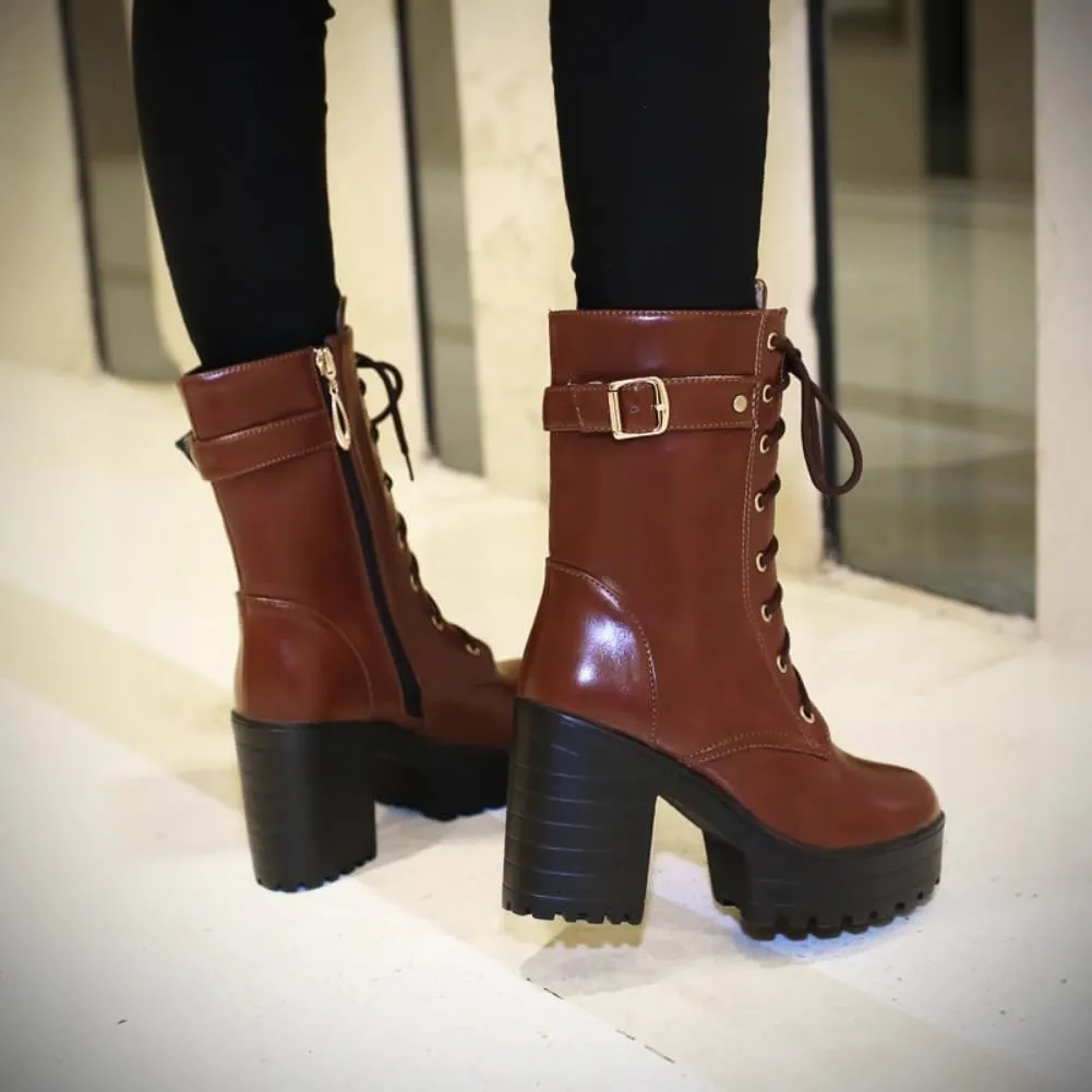Anne Takamaki Boots Cosplay Shoes for Game Cos High Heel Halloween Women Custom Made Anime
