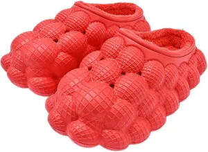ASONGMAKE Womens Massager Slippers,Funny Bubble Unisex Super Soft Sandals Mens Breathable Beach Slides,Bath Shower Slippers Bedroom Spa House Sandals