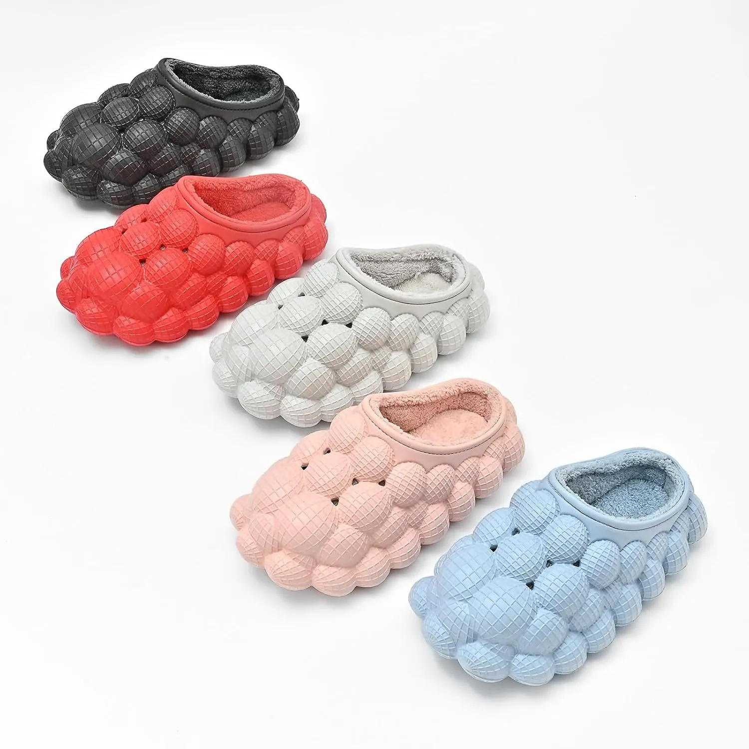 ASONGMAKE Womens Massager Slippers,Funny Bubble Unisex Super Soft Sandals Mens Breathable Beach Slides,Bath Shower Slippers Bedroom Spa House Sandals