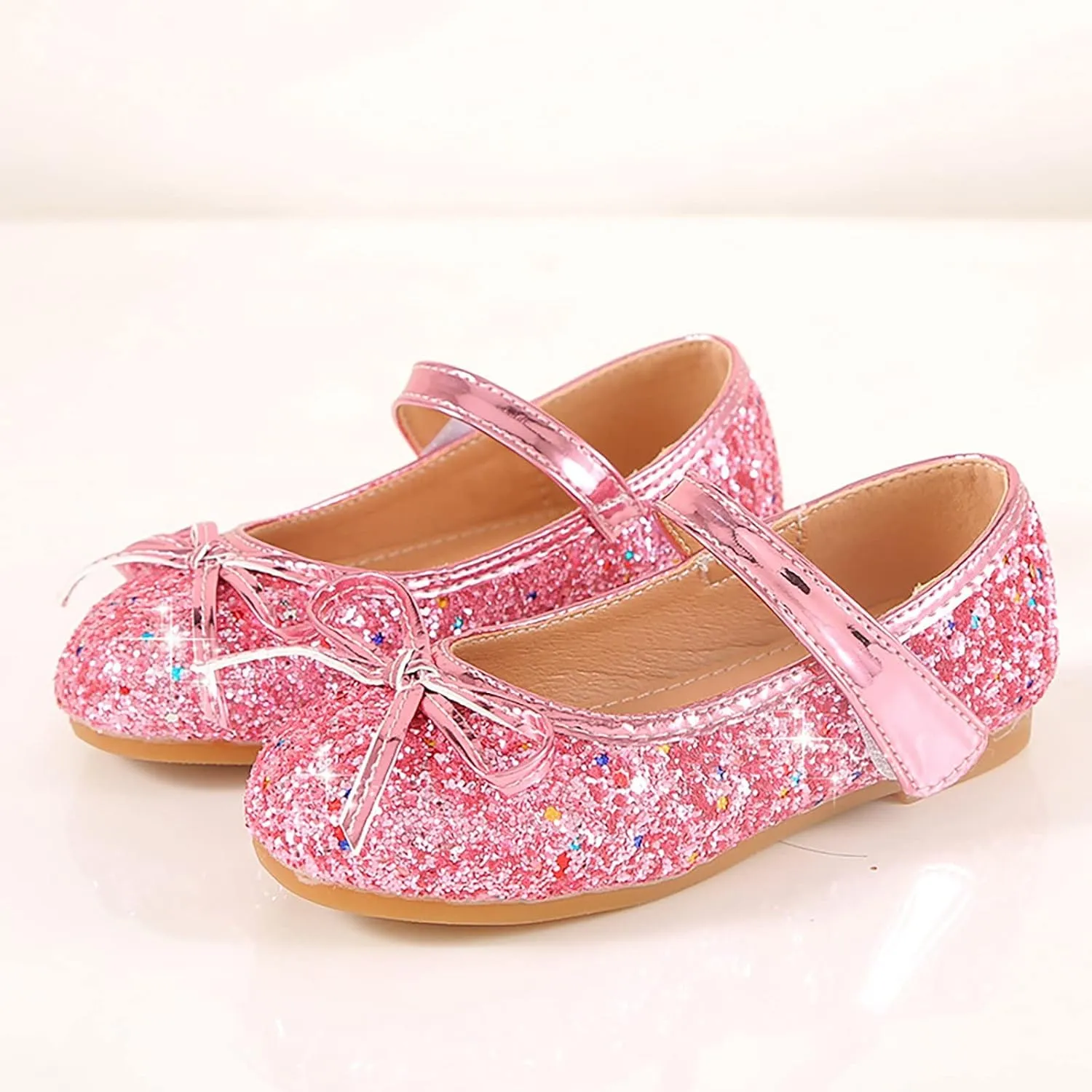 Baby Shoes Infant Baby Soft Sole Walking Shoes Bow Ballet Flats for Girl Wedding Birthday Party Oxford Shoes Loafers