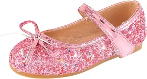 Baby Shoes Infant Baby Soft Sole Walking Shoes Bow Ballet Flats for Girl Wedding Birthday Party Oxford Shoes Loafers