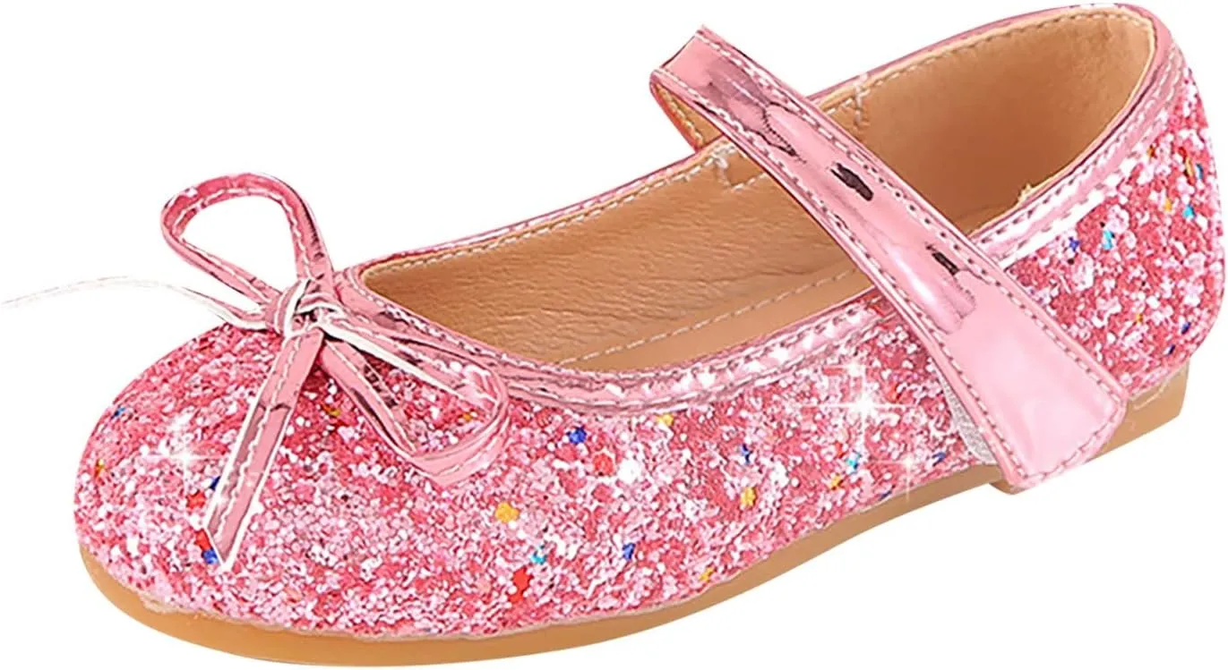 Baby Shoes Infant Baby Soft Sole Walking Shoes Bow Ballet Flats for Girl Wedding Birthday Party Oxford Shoes Loafers