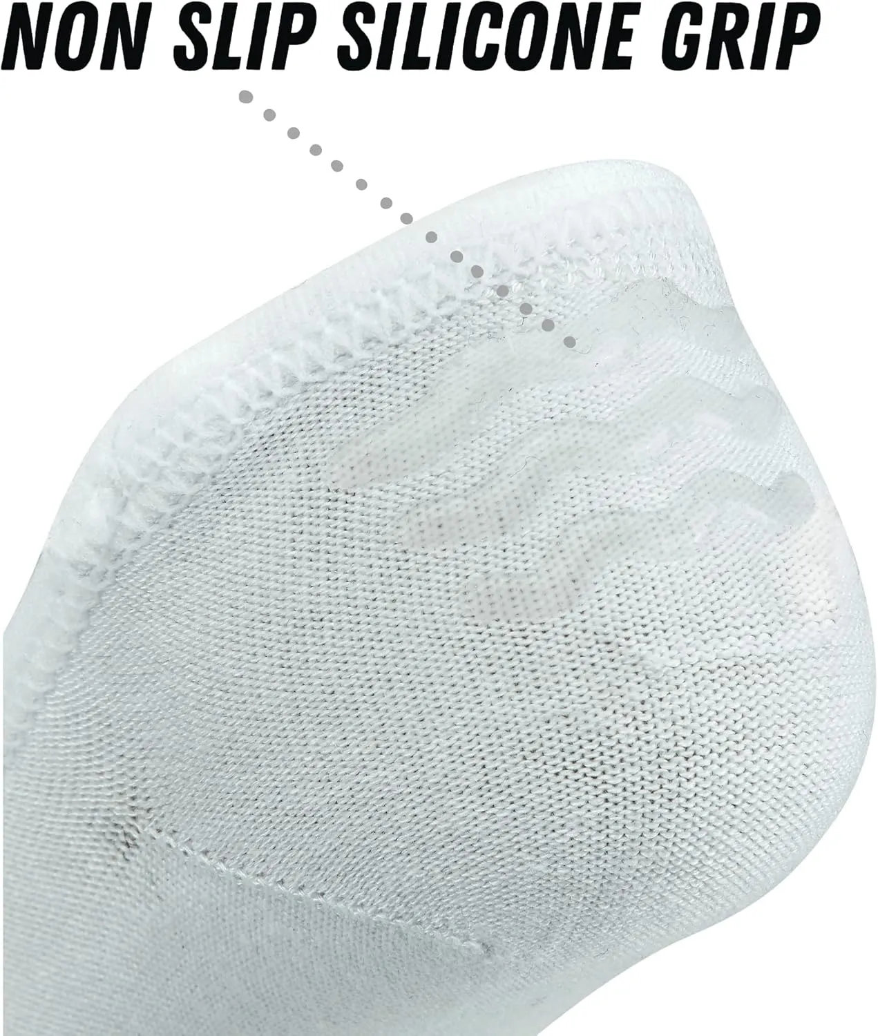 Bamboo Sports Super Low Cut No Show Socks- Breathable, Moisture Wicking, Odor Eliminating 4 Pair