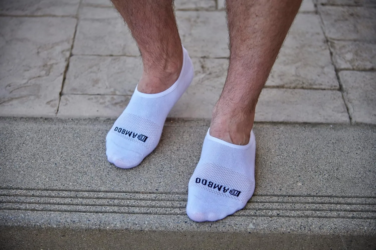 Bamboo Sports Super Low Cut No Show Socks- Breathable, Moisture Wicking, Odor Eliminating 4 Pair