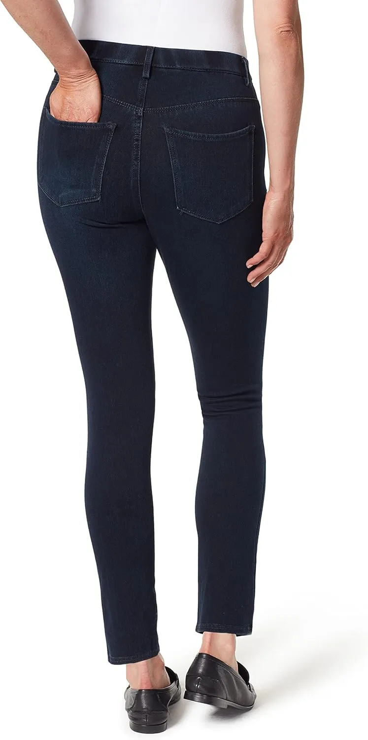 Bandolino Women's Bella All Day Comfort Pull on Knit Denim Legging