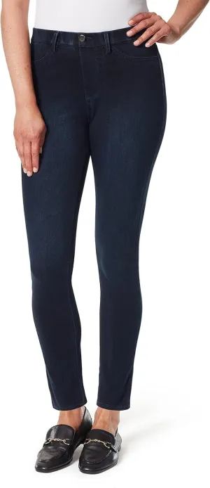 Bandolino Women's Bella All Day Comfort Pull on Knit Denim Legging