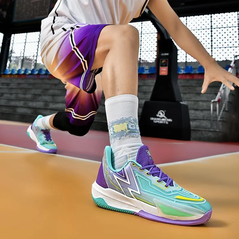 Basketball Shoes for Women Men Fashion Sneakers Breathable Comfortable Colorful Sport Non Slip Shoe