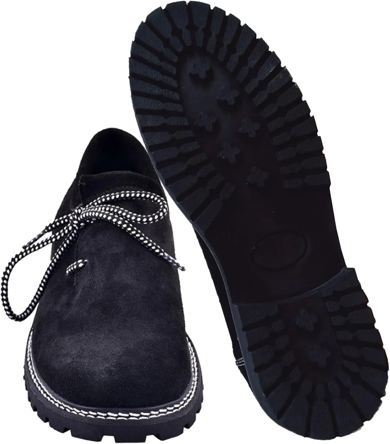 Bavarian Shoes Oktoberfest Costume German Boots Western Shoes Leather Shoes for Men Party Feetwear