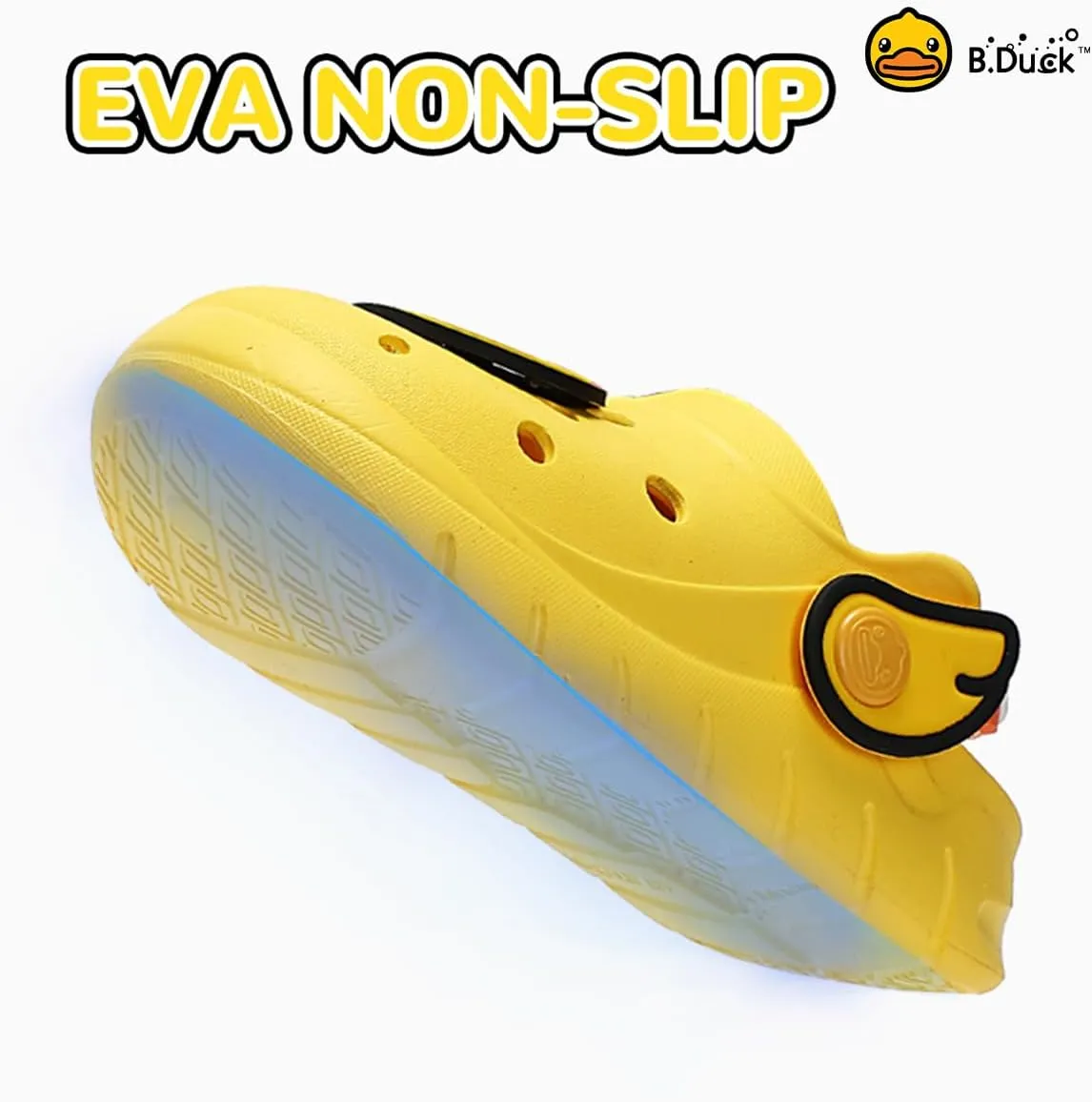 B.Duck Little Kids Toddler Clogs Garden Shoes Boys Girls Cartoon Dinosaur Slides Non-Slip Pool Sandals