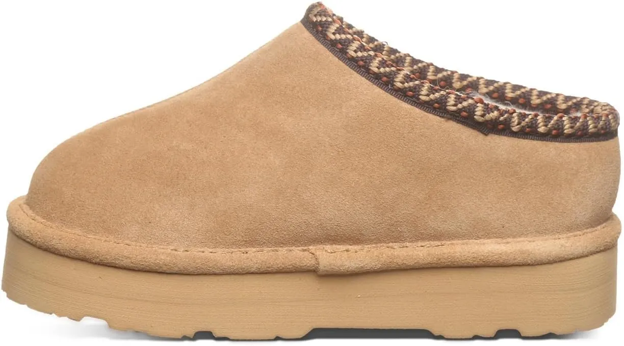 BEARPAW Martis Youth Charcoal Slipper