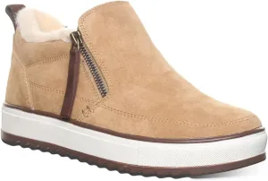 BEARPAW Women's Amanza Bootie | Classic Suede Zipper Boot | Comfortable Winter Boot | Multiple Colors & Sizes