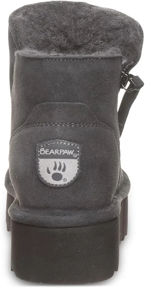BEARPAW Women's Retro Maren Boot | Classic Suede Slip-On | Comfortable Winter Footwear | Multiple Colors & Sizes