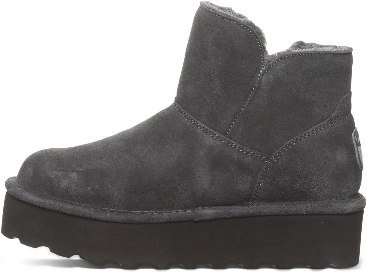 BEARPAW Women's Retro Maren Boot | Classic Suede Slip-On | Comfortable Winter Footwear | Multiple Colors & Sizes