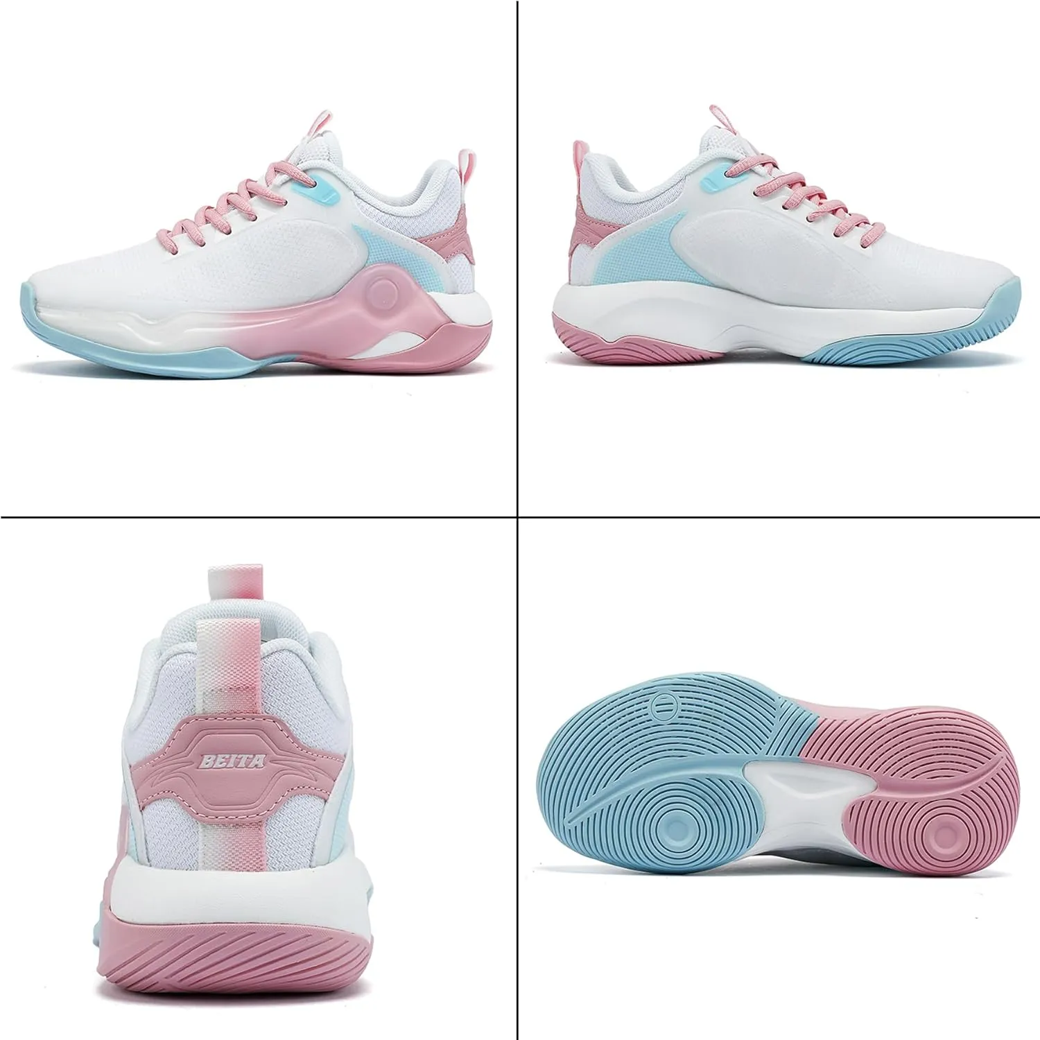 Beita Basketball Shoes for Women Fashion Sneakers Sport Shoes Anti Slip Breathable