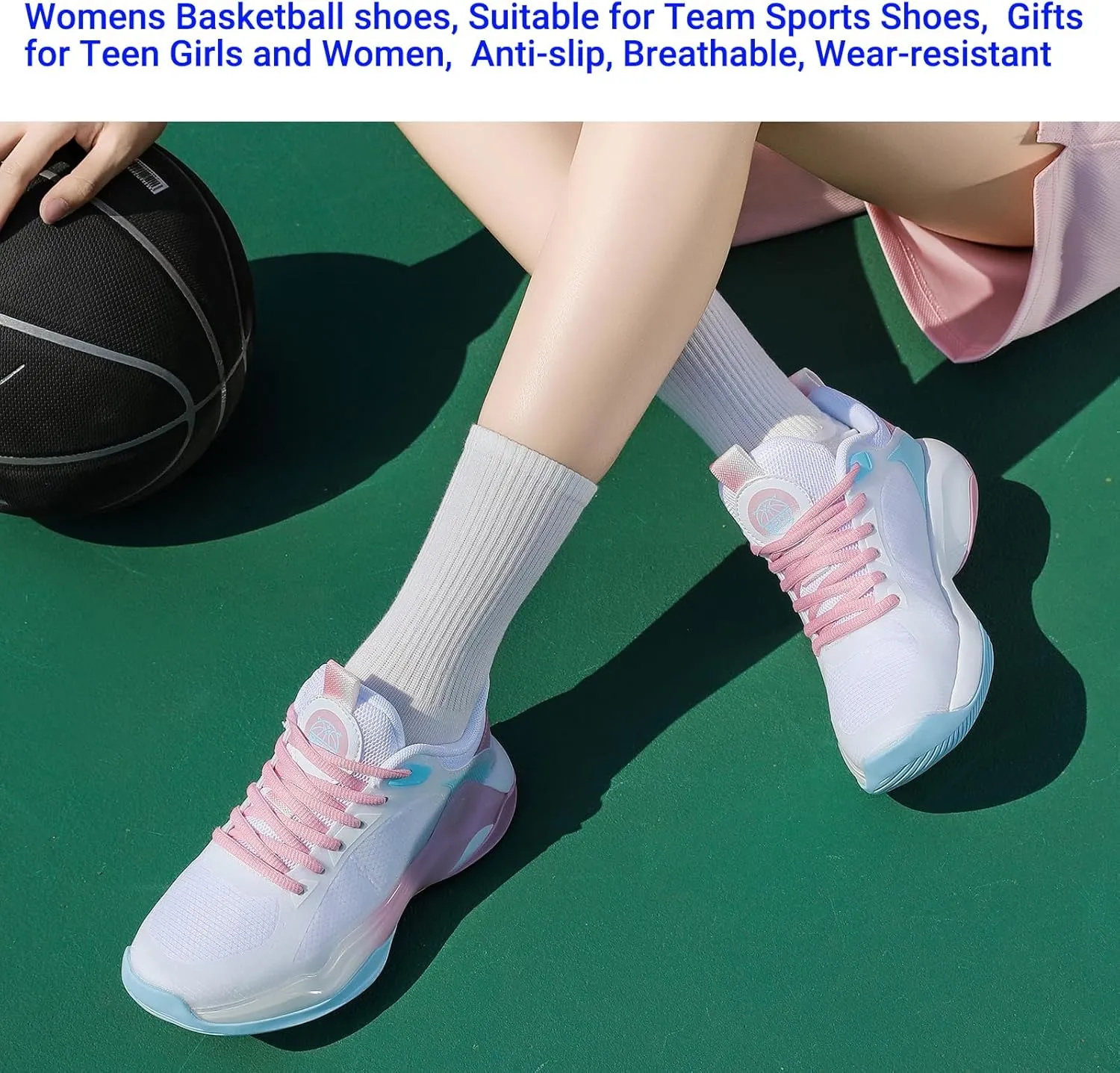Beita Basketball Shoes for Women Fashion Sneakers Sport Shoes Anti Slip Breathable