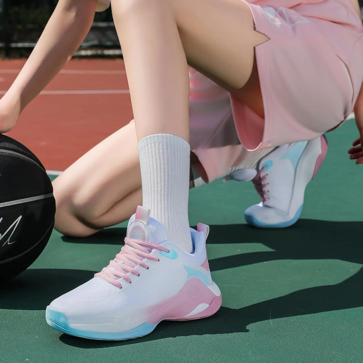 Beita Basketball Shoes for Women Fashion Sneakers Sport Shoes Anti Slip Breathable