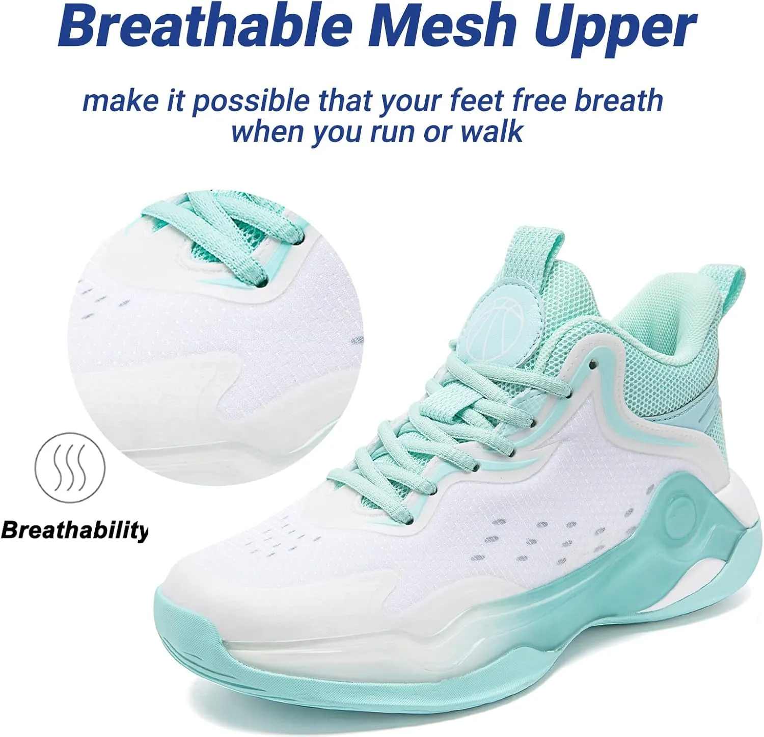Beita Basketball Shoes for Women Fashion Sneakers Sport Shoes Anti Slip Breathable