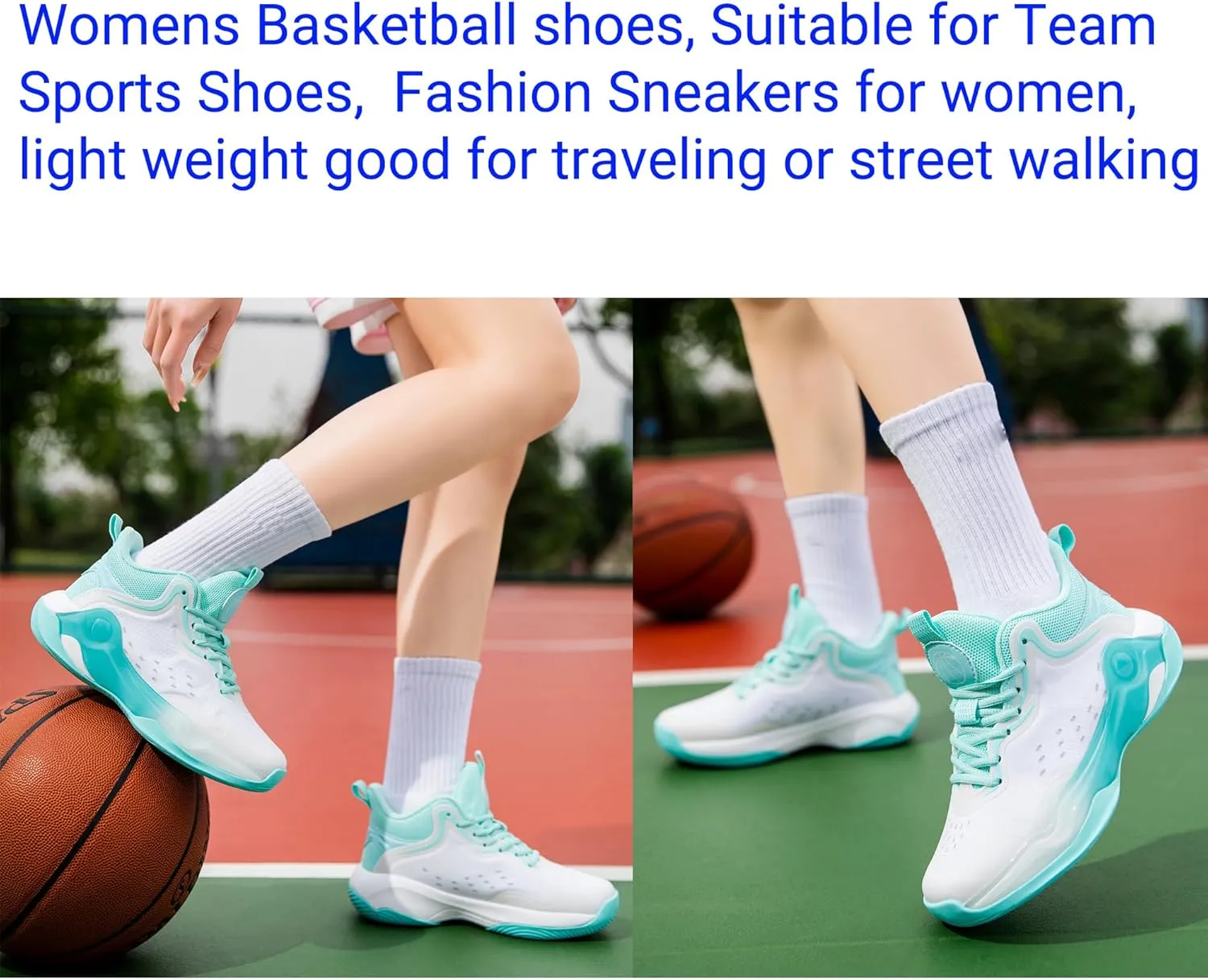 Beita Basketball Shoes for Women Fashion Sneakers Sport Shoes Anti Slip Breathable