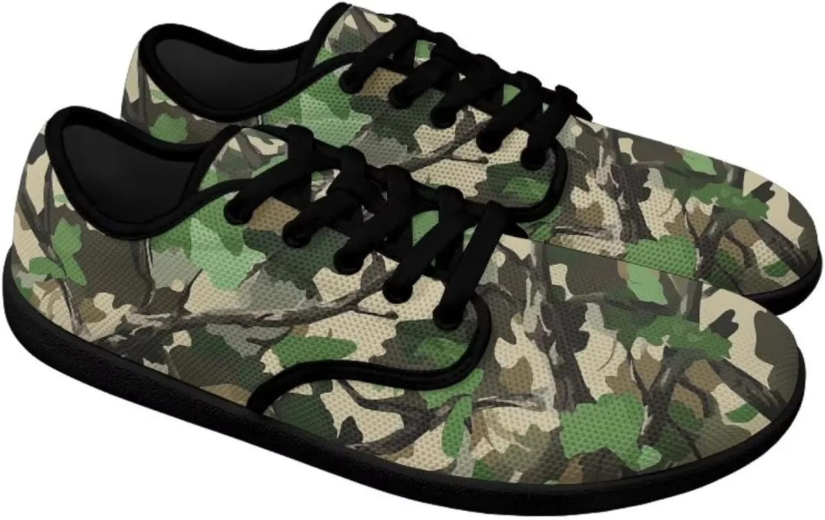 Binienty Men's Women's Barefoot Wide Toe Box Sneakers Non Slip Lace Up Walking Shoes Arch Support Fashion Flats Shoe
