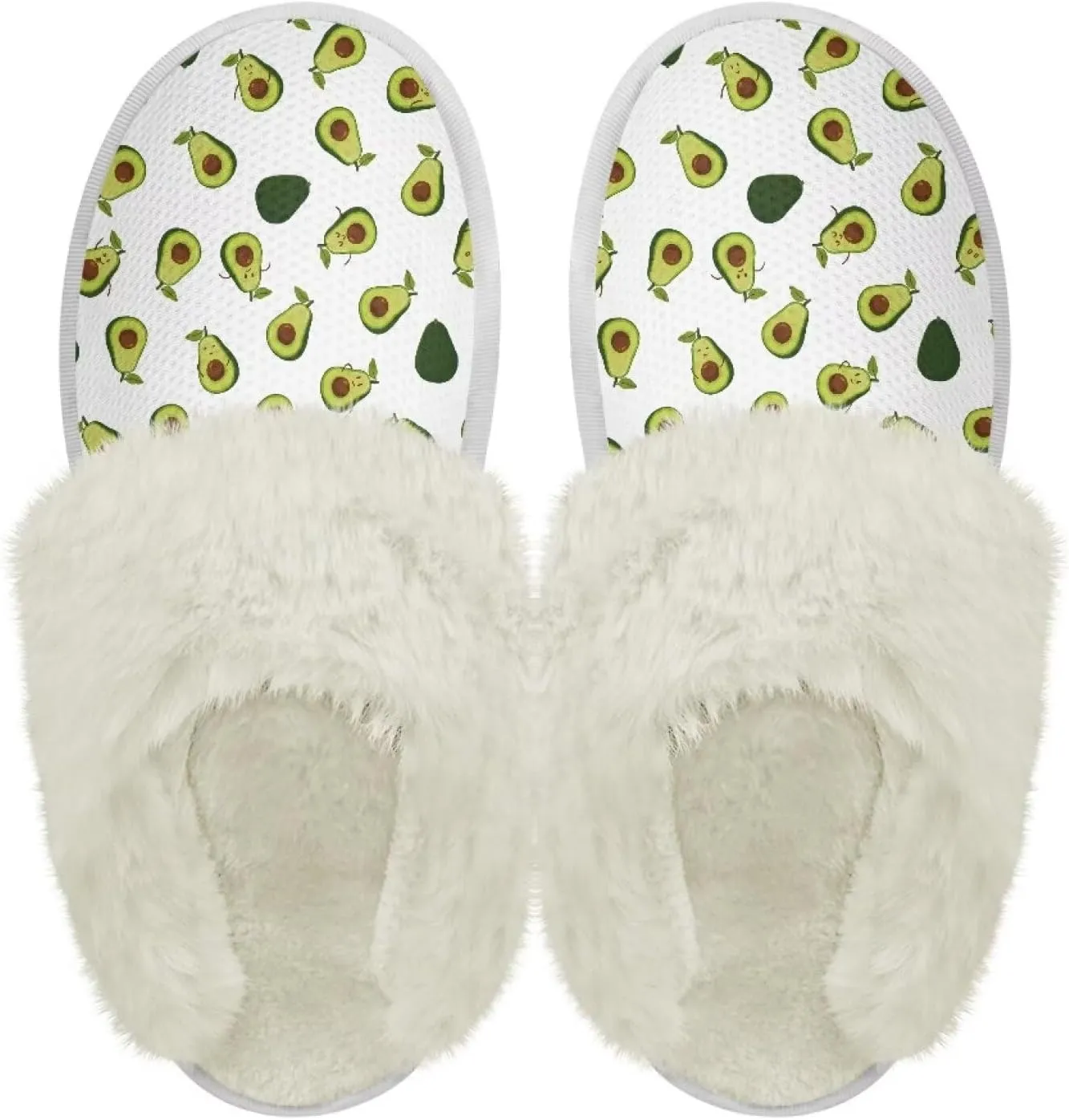 Binienty Womens Slippers Fuzzy Winter Slippers Soft Warm Bedroom Shoes Non-Slip