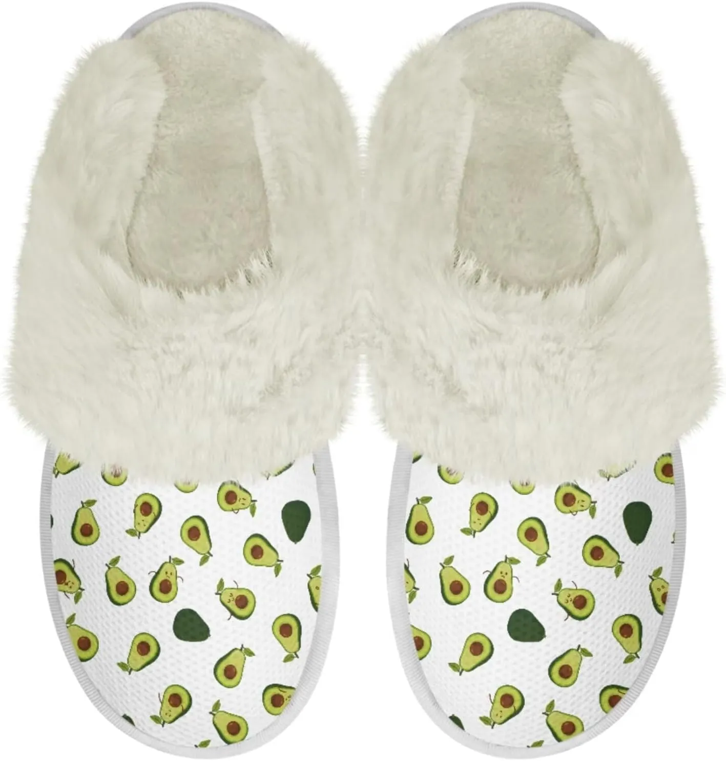 Binienty Womens Slippers Fuzzy Winter Slippers Soft Warm Bedroom Shoes Non-Slip