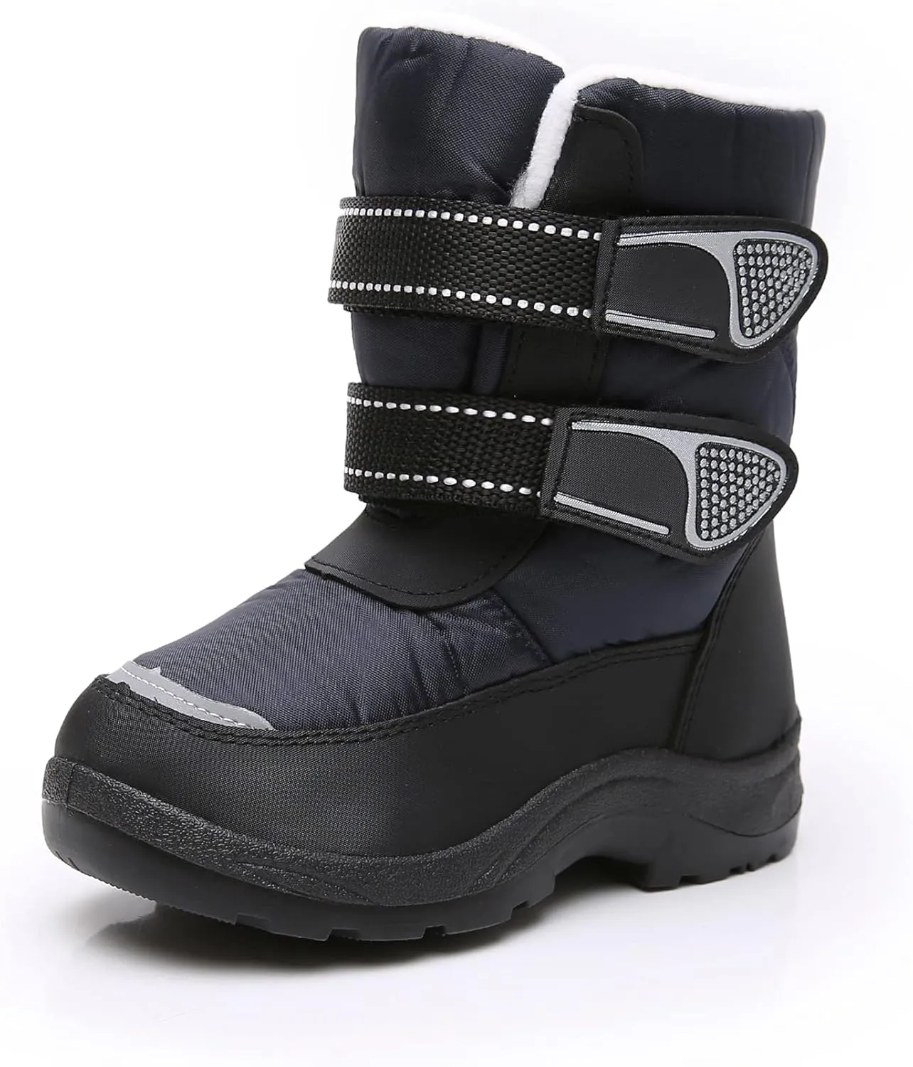 Blikcon Kids Boys Snow Boots Winter Waterproof Slip Resistant Cold Weather Boots (Toddler/Little Kid/Big Kid)