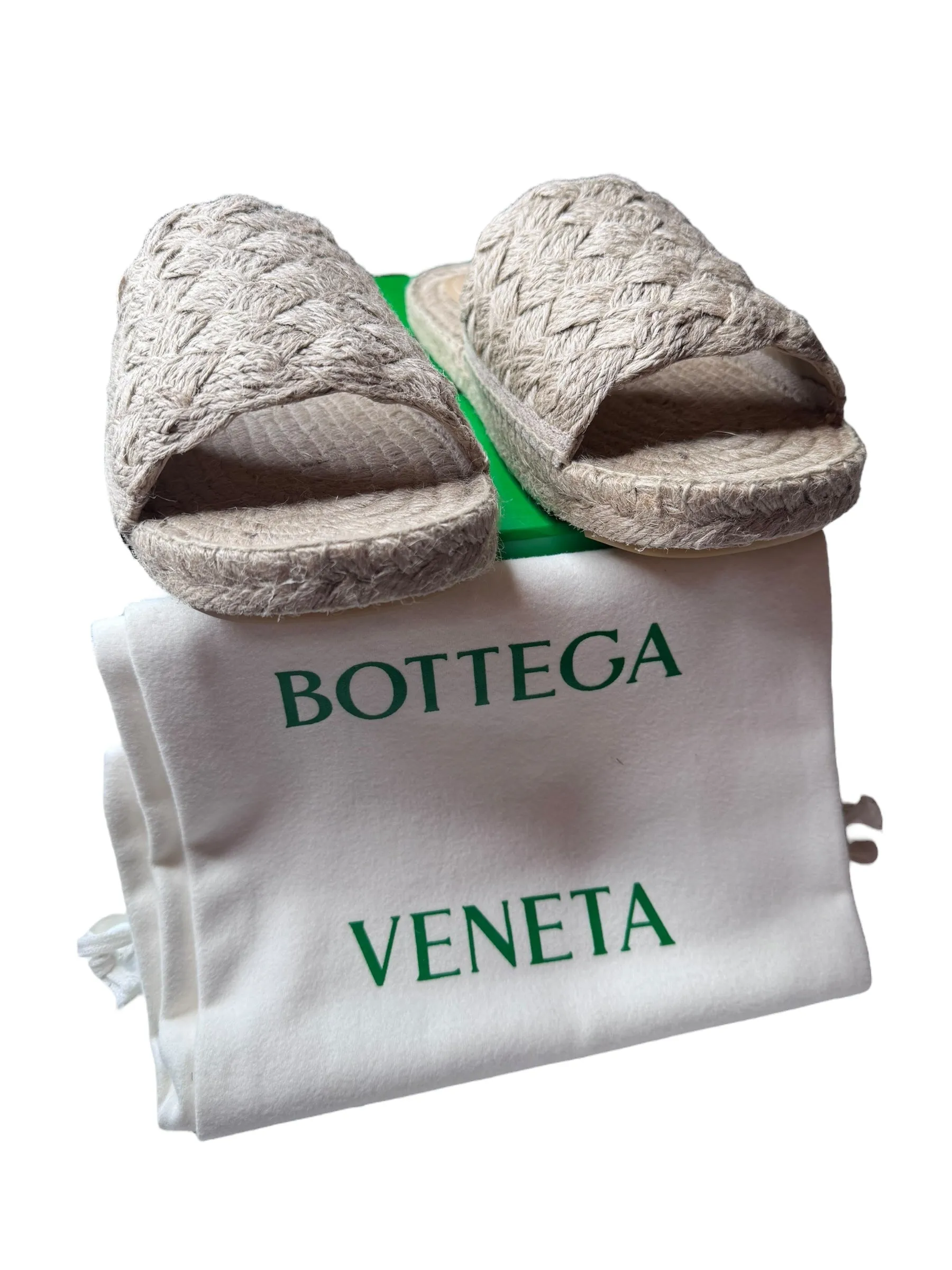 Bottega Veneta Braided Espadrilles Slides (11)