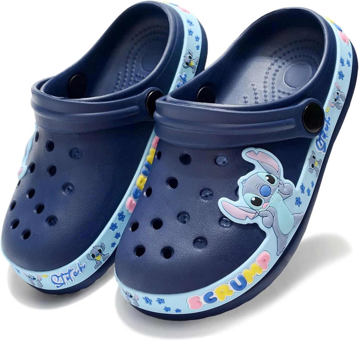 Boys Cartoon Clogs Boys Slippers Cute Toddler Slip-On Boys Girls Lightweight Beach Pool Sandals