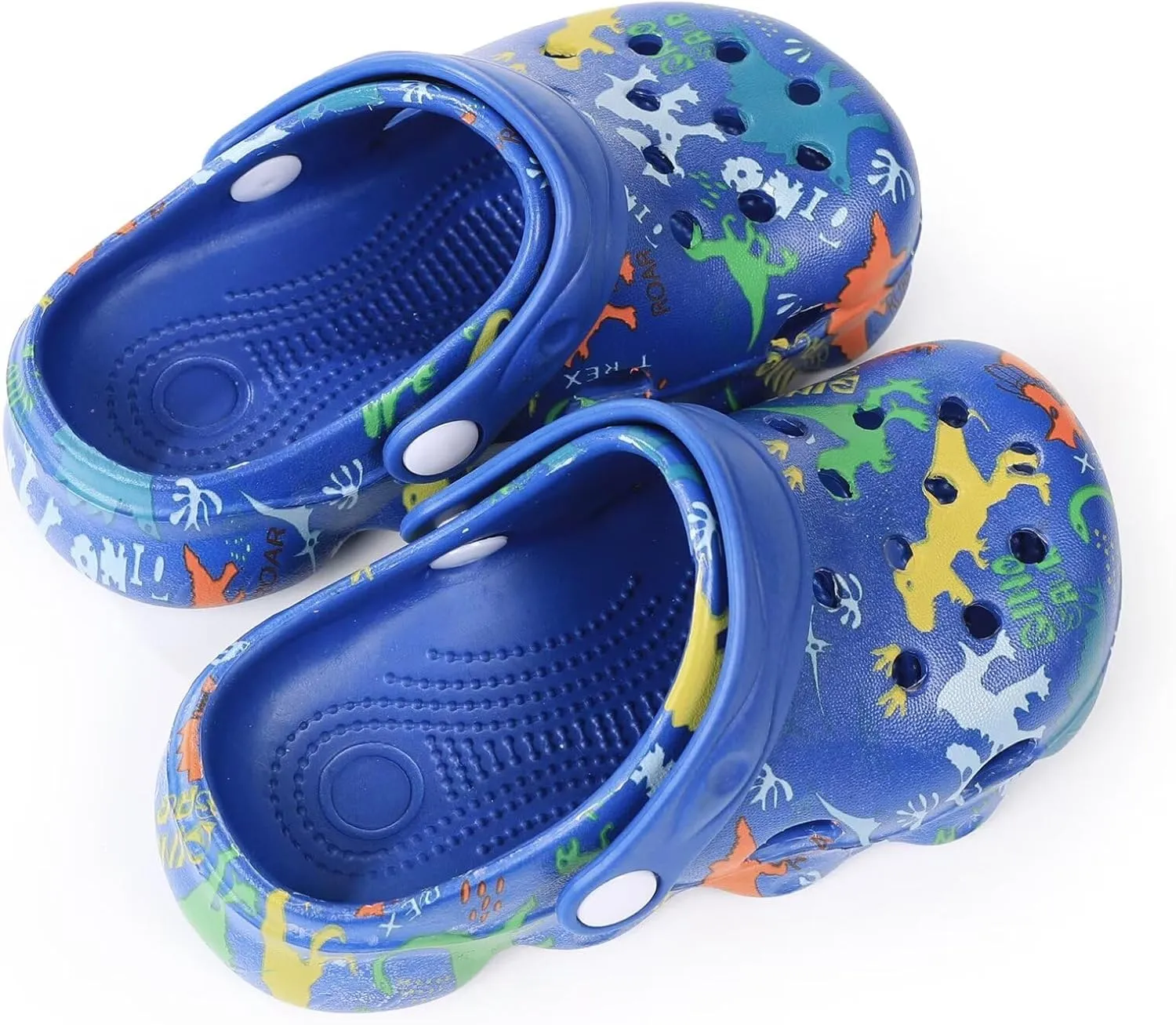 Boys Girls Cute Clogs Shoes Lightweight Garden Shoes Slip On Beach Slides Sandals