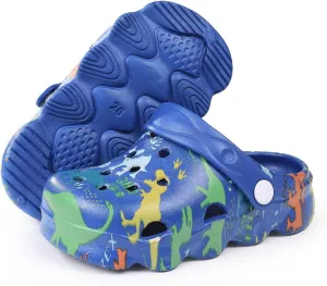 Boys Girls Cute Clogs Shoes Lightweight Garden Shoes Slip On Beach Slides Sandals