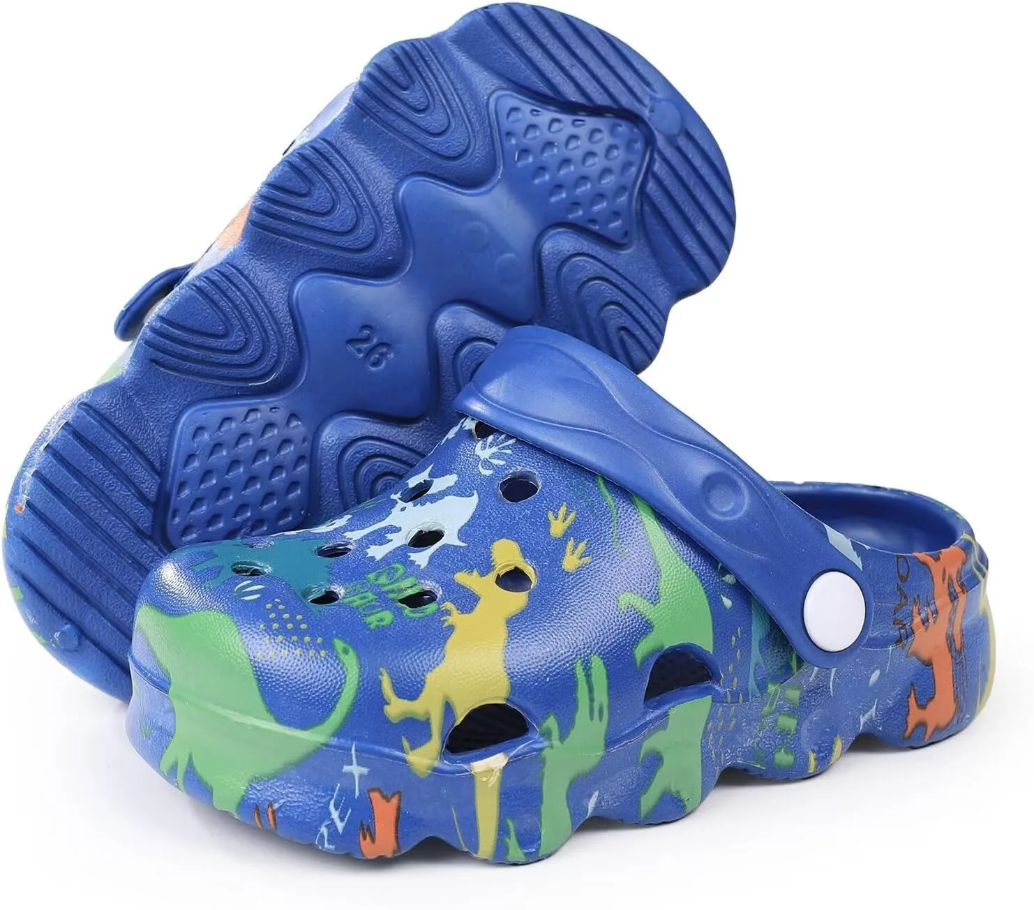 Boys Girls Cute Clogs Shoes Lightweight Garden Shoes Slip On Beach Slides Sandals