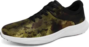 Camouflage Running Shoes Tennis Shoes Slip On Fashion Sneaker Breathable Lightweight Athletic Walking Shoes