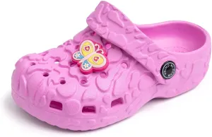 Casazoe Toddler Boys Girls Cute Garden Clogs Kids Slip On Water Shoes EVA Lightweight Summer Slipper Slides Baby Comfort Sandals Children Outdoor Shower Beach Pool Play Shoes