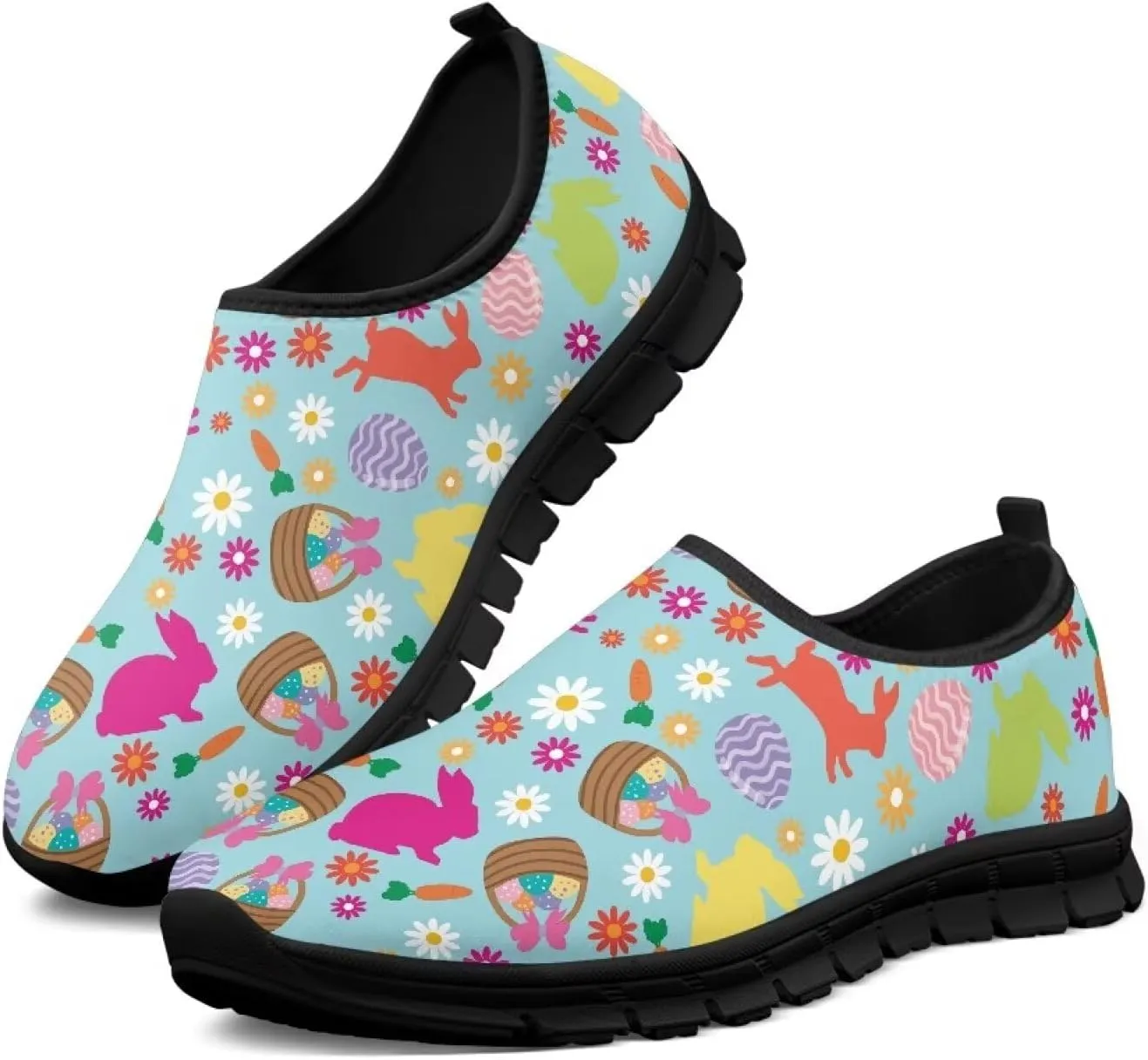 Casual Shoes for Women Slip On Shoes Breathable Lightweight Gym Shoes
