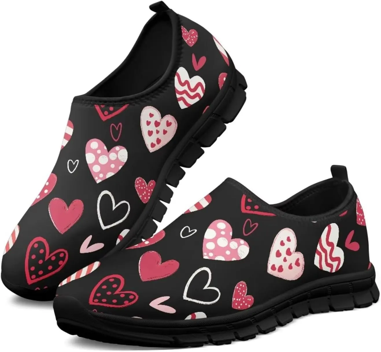 Casual Shoes for Women Slip On Shoes College Lightweight Breathable Walking Shoes