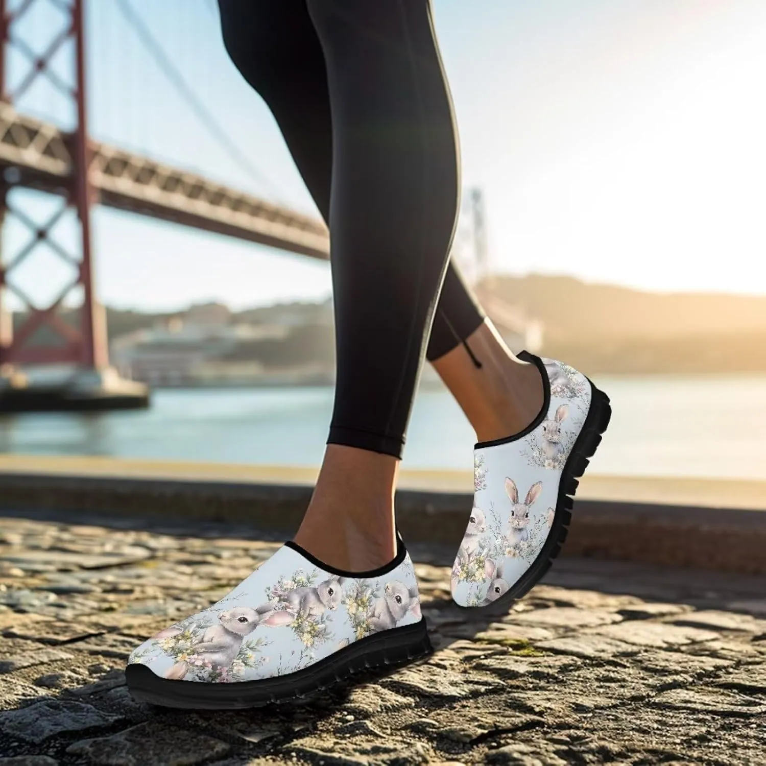 Casual Shoes for Women Slip On Shoes College Lightweight Breathable Walking Shoes