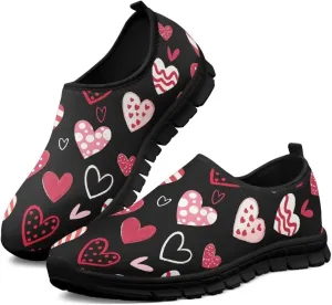 Casual Shoes for Women Slip On Shoes College Lightweight Breathable Walking Shoes