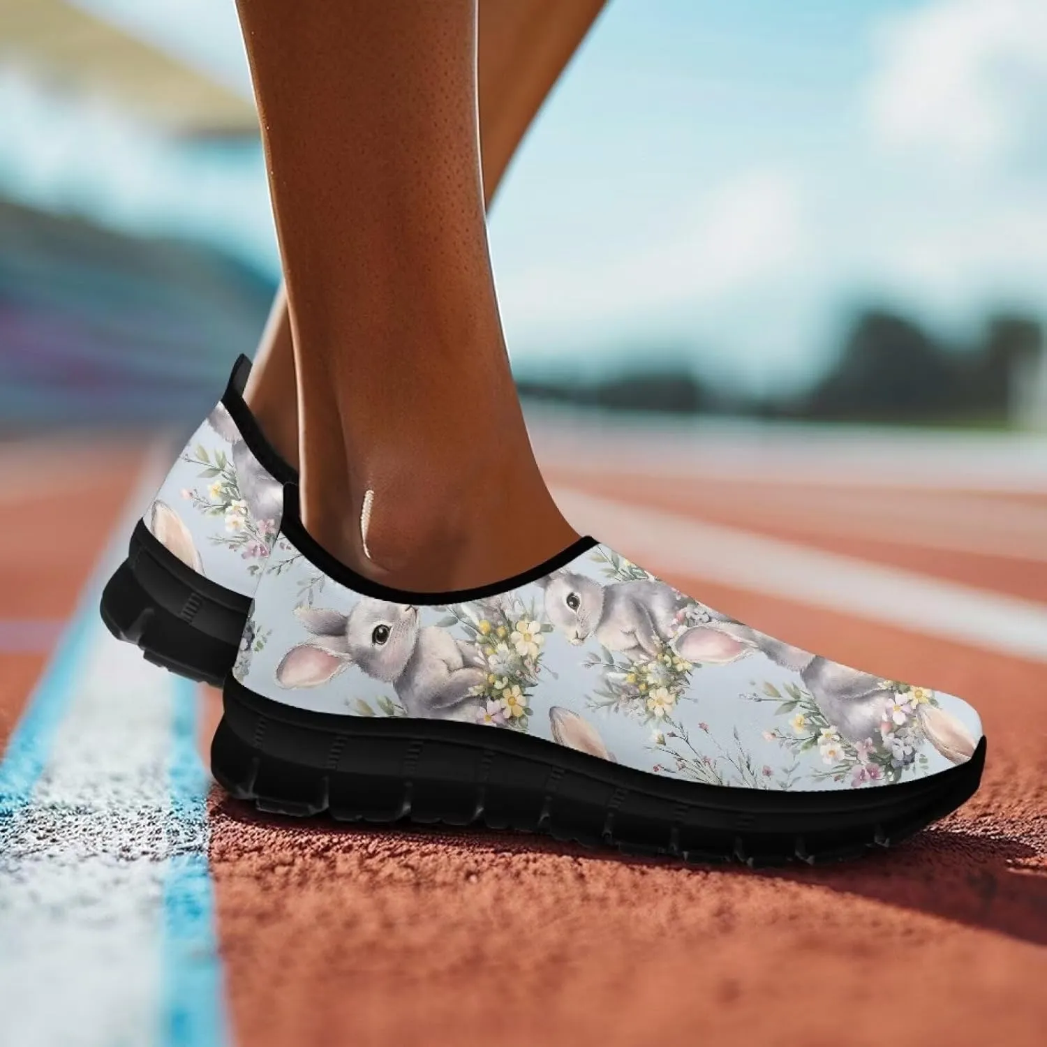 Casual Shoes for Women Slip On Shoes College Lightweight Breathable Walking Shoes