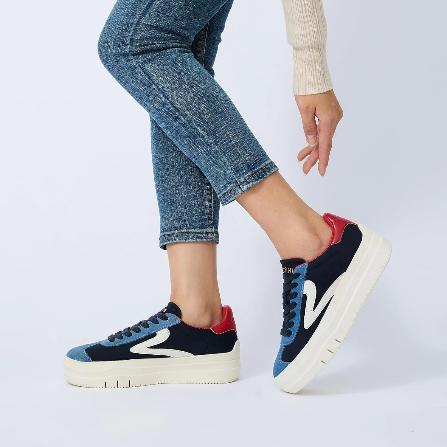 Cestfini Platform Sneakers for Women Fashion Sneakers Comfortable Tennis Shoes Casual Walking Shoes