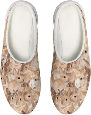 chaqlin Garden Shoes Womens Slip on House Slippers Indoor and Outdoor Walking Sneakers Anti Slip