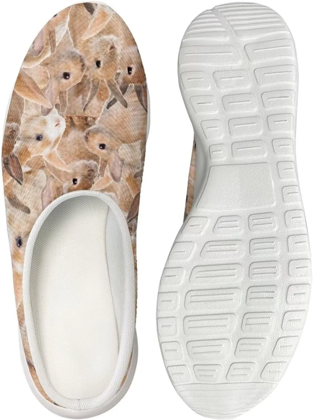 chaqlin Garden Shoes Womens Slip on House Slippers Indoor and Outdoor Walking Sneakers Anti Slip