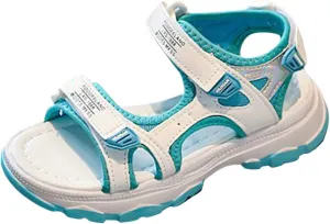 Children Athletic Shoes Platform Color Matching Soft Sole Beach Sports Sandals Open Toes Outdoor Walking Hiking Lightweight Shoes