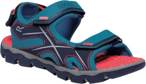 Childrens/Kids Kota Drift Sandals (4 Big Kid) (Enamel/Fiery Coral)