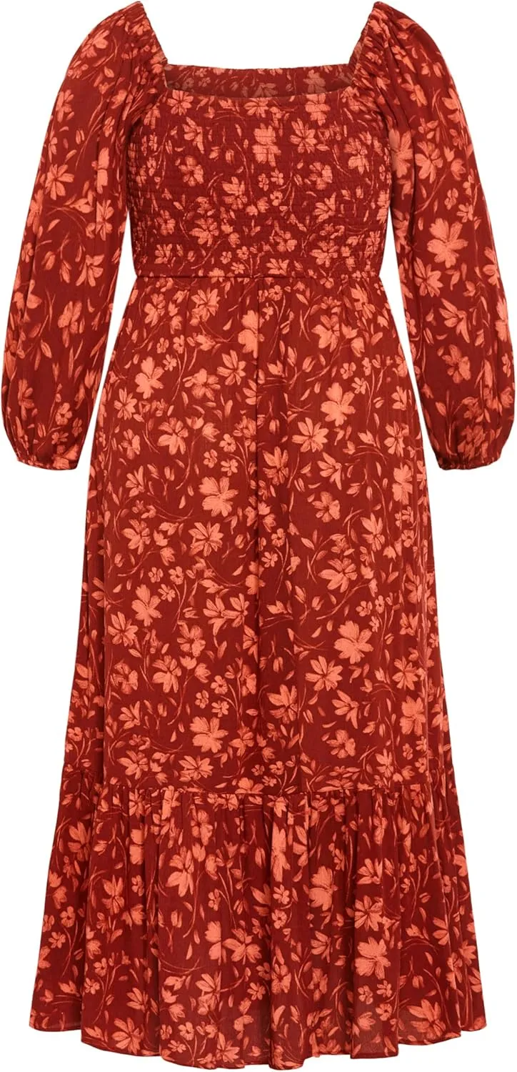City Chic Women's Maxi Kaylee Dress