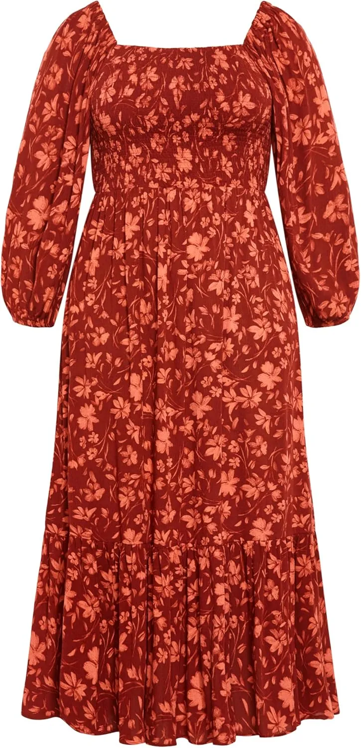 City Chic Women's Maxi Kaylee Dress